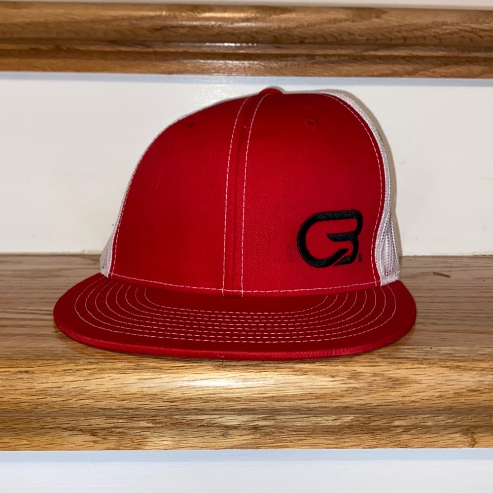 CycleBar Unisex Snap Back Red & Black Logo Hat